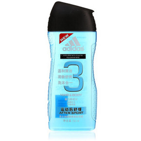 adidas 阿迪达斯 男士功能型香波沐浴露 250ml 折11.8元(22.9，199-100)
