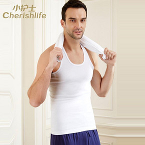 CHERISH LIFE 小护士 男款纯棉打底背心 19元包邮(49-30券)