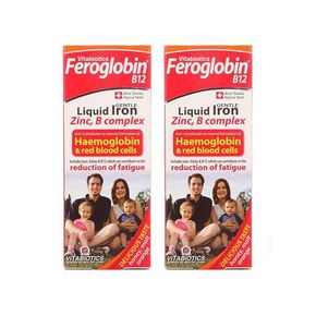 VITABIOTICS Feroglobin 补铁补锌口服液 200ml*2瓶 114.1元(102+12.1)