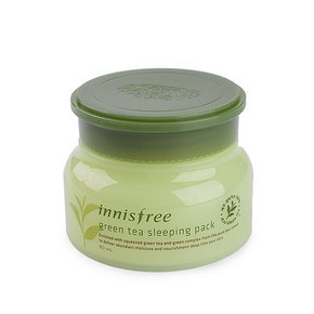 Innisfree 天然绿茶籽保湿睡眠面膜 80ml 81.6元包邮(88+8.6-15券)