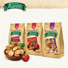 Maretti 玛乐缇 烤馍片面包干片70G*3包*2组 29.9元包邮(39.8-9.9)