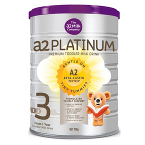 a2 艾尔 白金婴幼配方奶粉 3段 900g 折125元(158*3-100)