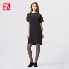 UNIQLO 优衣库 女士花式短袖连衣裙 59元