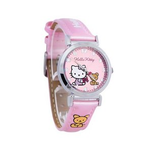 Hello Kitty 石英女士手表 HK227WPP  99元(199-100)