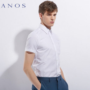 ANOS 亚诺司 新款男士商务休闲短袖衬衫 22元包邮(82-60券)