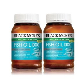 澳佳宝 天然深海鱼油 1000mg 200粒X2瓶 137.6元(129-6券+14.6)