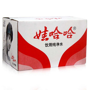 娃哈哈 纯净水 596ml*24瓶 25.9元