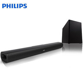 Philips/飞利浦 HTL1060B/93 回音壁家庭影院电视音响 295元包邮(795-500)