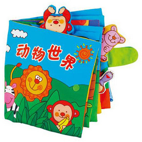 Lalababy 拉拉布书 认知系列 动物世界 39元