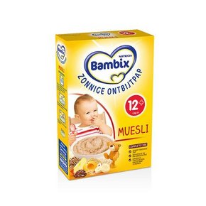 Bambix 营养什锦水果米糊 250g*10盒 12个月以上 109.6元包邮(98+11.6)