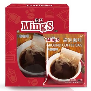 Mings铭氏咖啡 袋泡咖啡7g×5包*4件 3.98元(买2送2)