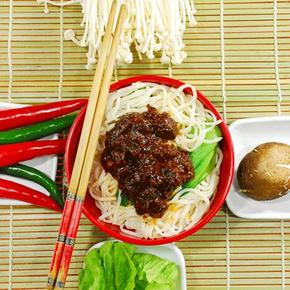 濮阳特产 农家自制 牛肉耗辣椒210g+肉丝面条卤210g 13.8元包邮(18.8-5券)