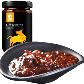 无酱不欢# 洽洽 E-大粒佐餐牛肉酱 甜辣酱175g 折4.6元(7.9，满 99-40)