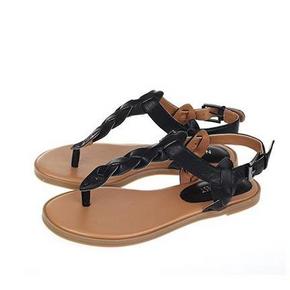 NINE WEST 玖熙 人字夹脚平底真皮凉鞋 299元包邮