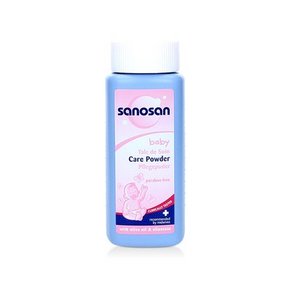 sanosan 哈罗闪 婴儿爽身粉 100gx3件 102.9元包邮(98+10.9-6券)