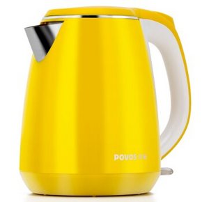 奔腾（POVOS）双层304不锈钢快速加热电水壶 1.5L 59元