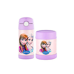 THERMOS 膳魔师 冰雪奇缘成长套装 吸管杯+食物罐 239元