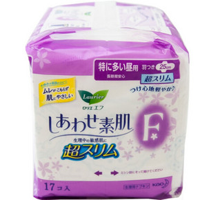 花王 KAO 乐而雅 laurier F系列 日用250mm 17片 19.9元