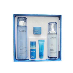 LANEIGE 兰芝 水库凝肌套盒 水200ml+乳120ml+小样3件 299元包邮(399-100)