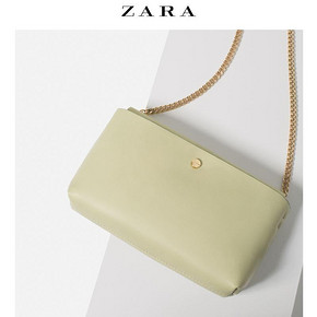 简约不简单# ZARA TRF 女包 素色斜背包 99元包邮