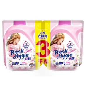 卫新 衣物去静电护理剂  清怡樱花 3000g 折10元(20，2件5折)