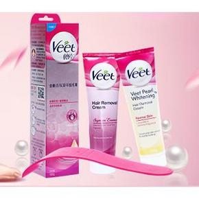 veet 薇婷脱毛膏100g+芦荟胶 19.9元包邮(72.9-23-30券)