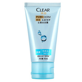 手慢无# 清扬 净纯去屑洗发露40ml*24瓶 19.6元(237.6-89-129券)