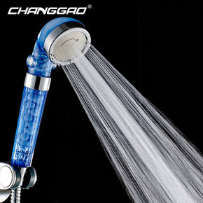 我爱洗澡皮肤好好# 畅高 小号单档增压淋浴喷头 16元包邮(36-20券)