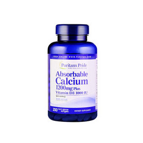 普丽普莱 维生素D 1000IU+钙1200mg胶囊 200粒 59元包邮