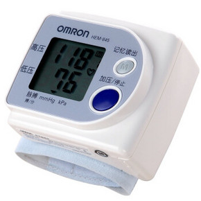 欧姆龙（Omron）HEM-845 手腕式电子血压计+凑单 160元(200-40)