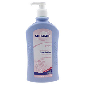 sanosan 婴幼儿柔润护肤乳500ml 折32.9元(49，买3免1)