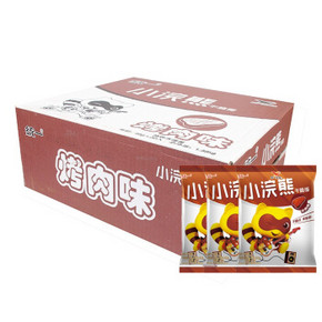 统一 小浣熊 烧烤味干脆面 30包 整箱装 24.9元