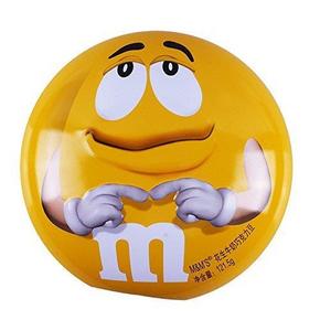 M&M's 礼品豆脸 花生牛奶巧克力豆 121.5g 19.9元