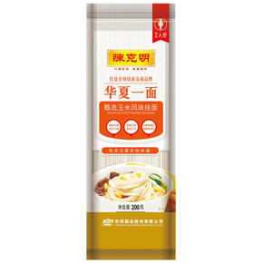 手慢无# 陈克明 华夏一面 甄选玉米风味挂面 200g 1元