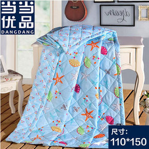 当当优品 可水洗印花单人夏凉被 空调被 110*150cm 多花型可选 19.9元