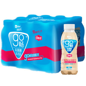 李易峰代言# 蒙牛 go畅 乳酸菌乳饮品 330ml*12瓶 折46.6元(60,129-40)