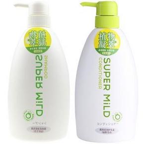 资生堂 SUPER MiLD 惠润 柔净洗护套装 绿野芳香 洗护600ml*2瓶 69元