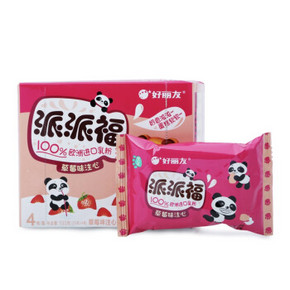 Orion 好丽友 熊猫派派福草莓味 4枚 100g/盒 4.7元(可99-30)