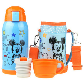 迪士尼 Disney 儿童不锈钢保温吸管壶500ml 89元(99-10)