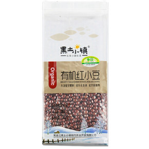 黑土小镇 有机 红小豆 360g 折6.9元(3件7折)