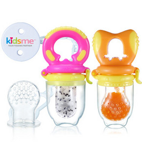 kidsme 亲亲我 咬咬乐辅食磨牙果蔬器 磨牙牙胶 39元