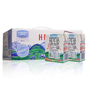 奥地利进口 格梦顿 全脂纯牛奶 200ml*12/提 19.9元