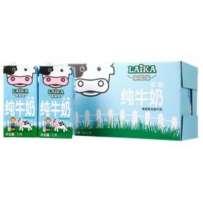 德国进口  LAIKA 莱爱家 全脂牛奶 1L*12 整箱装 59元