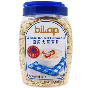马来西亚进口 Bilap 比纳 原粒大麦片1000g 19.9元