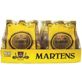 限地区# 麦氏 MARTENS 1758 8°P 清爽啤酒 660mlx24瓶 65元
