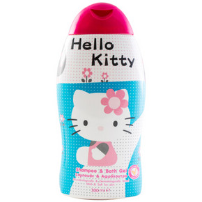 Hello Kitty 凯蒂猫 二合一洗发沐浴露 320g X2件 58.5元(2件75折)