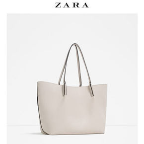 ZARA 女包 带褶托特袋子母包 30x50x16cm 169元包邮