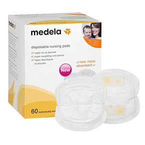 Medela 美德乐 一次性乳垫 60片装 29.9元