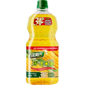 佳美氏 3零玉米油 1000ml 13.9元