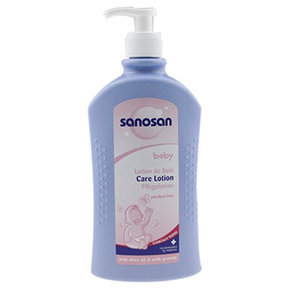 sanosan 哈罗闪 婴幼儿柔润护肤乳500ml 折33元(49，买3免1)